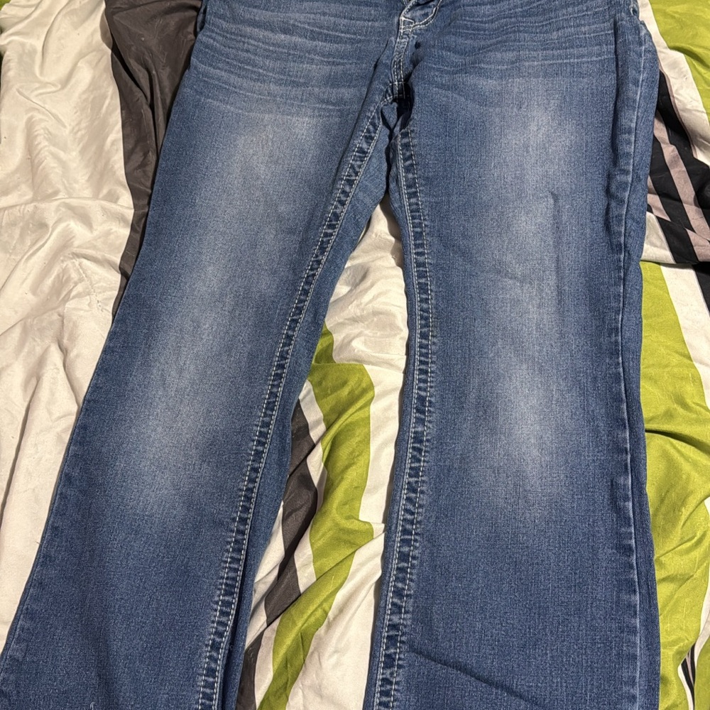 BAMBOO Flare Blue Women's Jeans